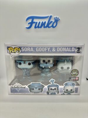 Sora Goofy Donald 3 Pack Glow Chase