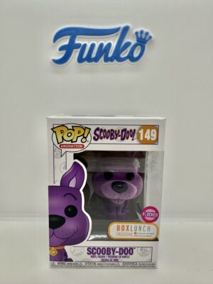 Scooby Doo 149 Flocked Purple