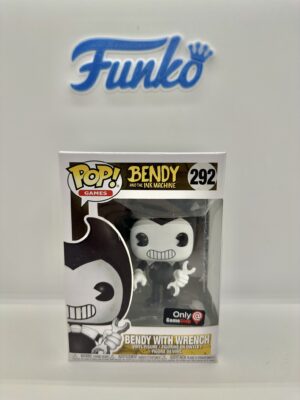 Funko Pop Games Bendy With Wrench 292 GameStop Exclusive 🇺🇸