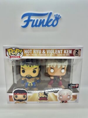 Street Fighter Hot Ryu & Violent Ken 2 Pack