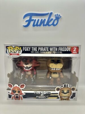 Five Nights at Freddy’s Foxy The Pirate With Freddy 2 Pack