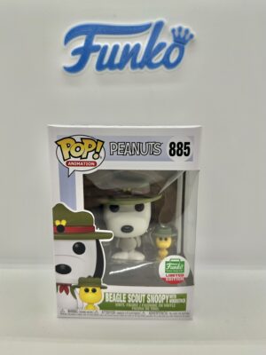 Peanuts Beagle Scoot Snoopy With Woodstock 885