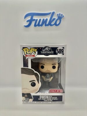 Jurassic World Owen with Baby Raptor 589