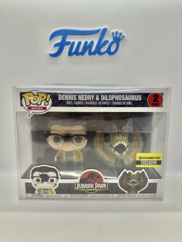 IMG_8756 Jurassic Park Dennis Nedry & Dilophosaurus 2 Pack