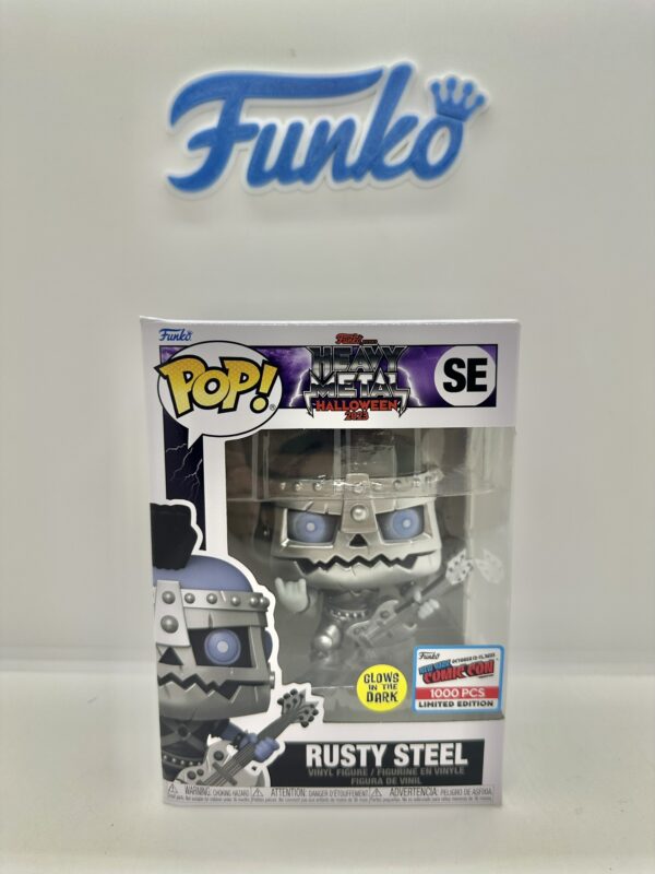 Heavy Metal Rusty Steel GITD Comic Con 1K Pcs 🇺🇸