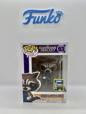 Guardians Of The Galaxy Rocket & Potted Groot 93 Summer 2015