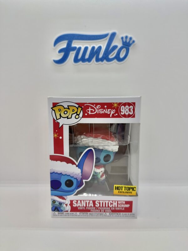 Santa Stitch With Scrump 983