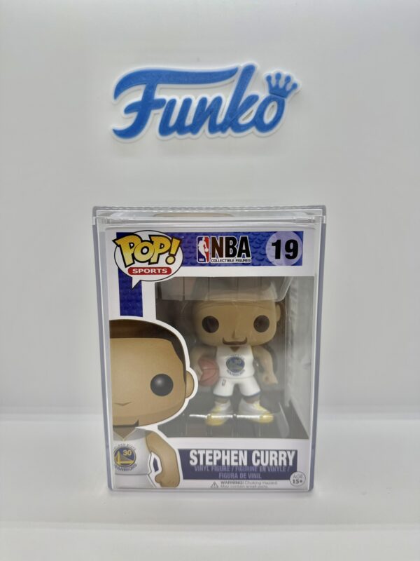NBA Stephen Curry 19 White